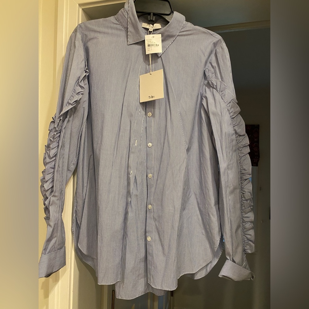 Tibi Ruffle Blouse - Picture 4 of 9